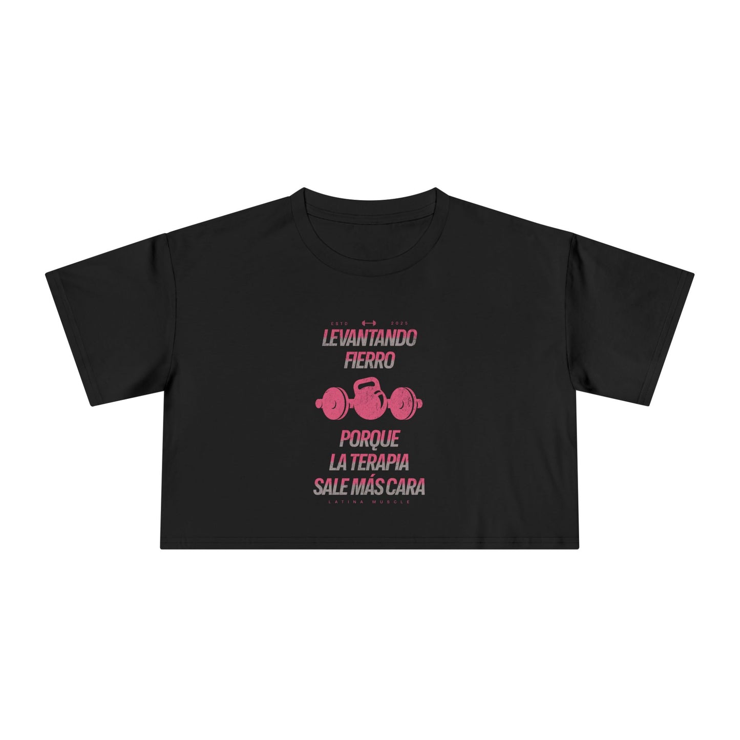 Levantando Fierro Crop Top - Latina Muscle