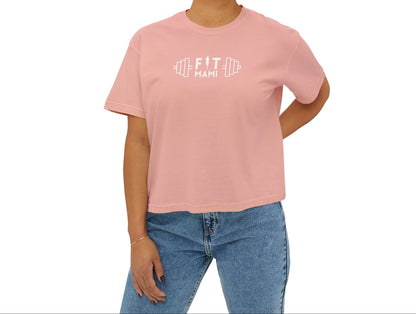 Fit Mami Boxy Tee - Latina Muscle