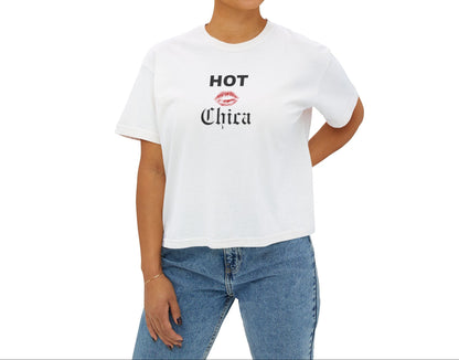 Hot Chica Boxy Tee - Latina Muscle