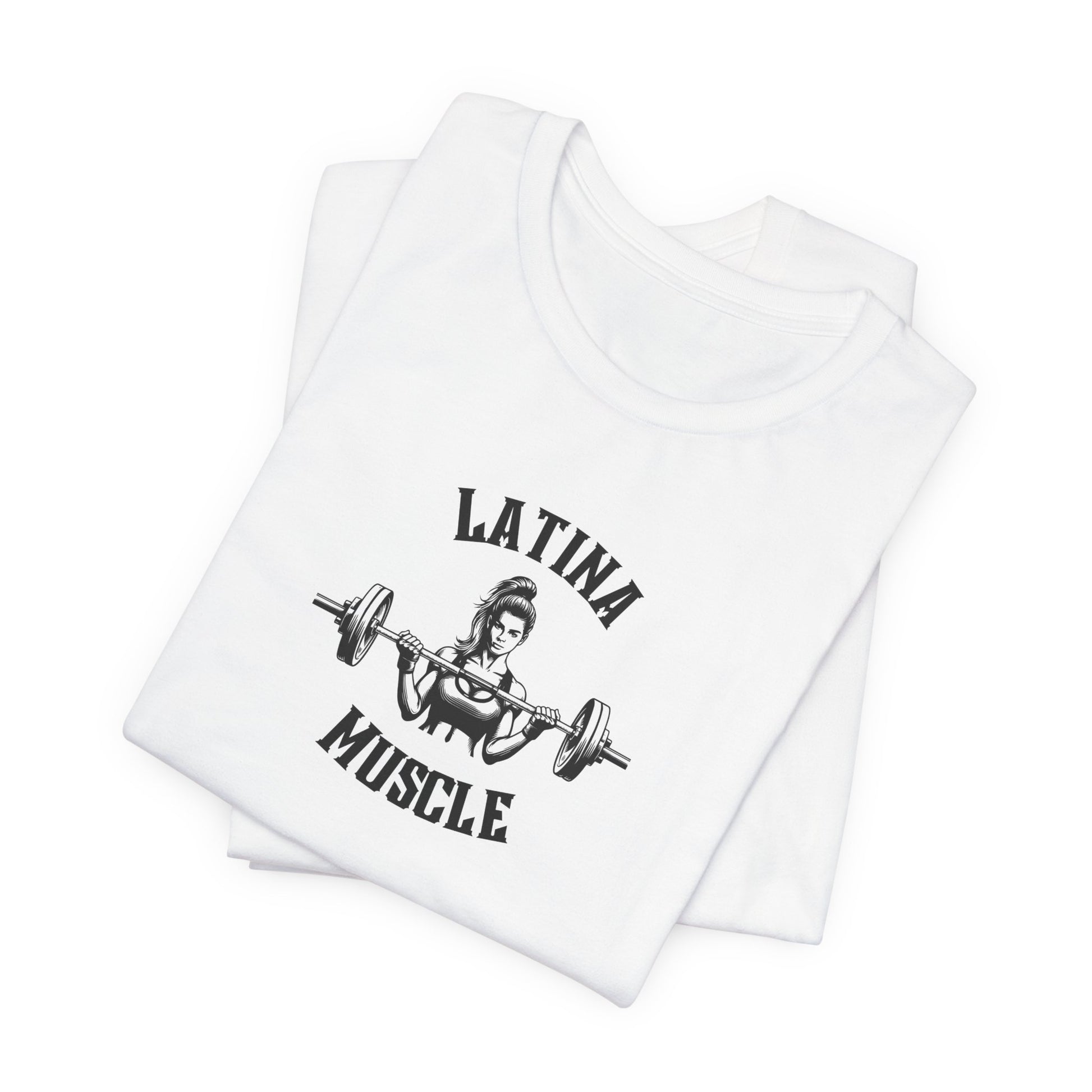 Latina Muscle Barbell Edition Tee - Latina Muscle