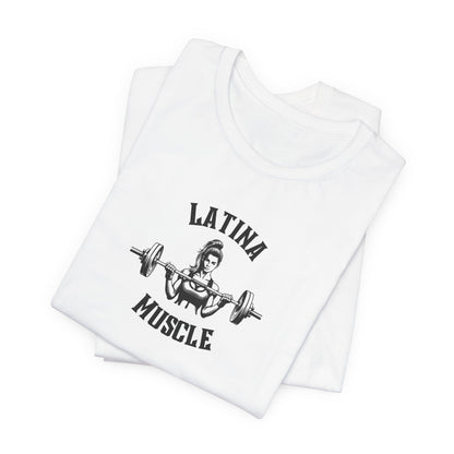 Latina Muscle Barbell Edition Tee - Latina Muscle