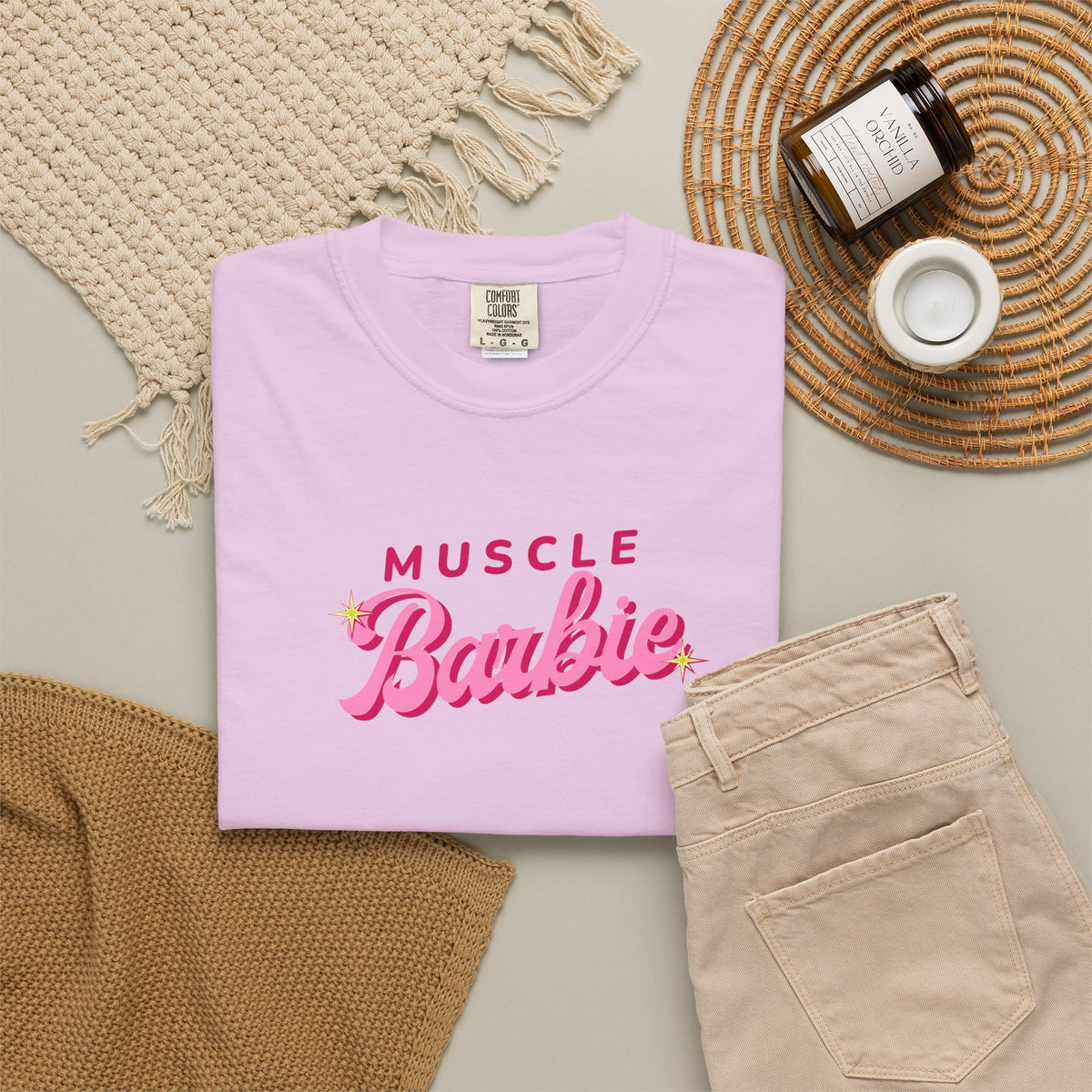 Muscle Barbie Tee - Latina Muscle