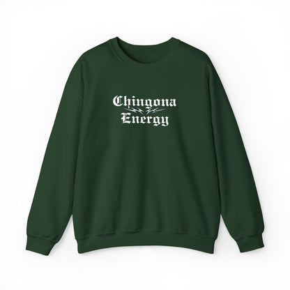 Chingona Energy - Embroidered Sweater