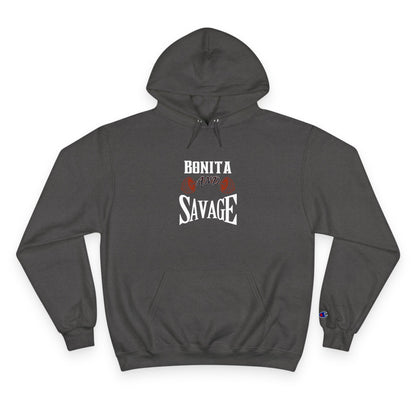 Bonita And Savage Champion Hoodie - Latina Muscle