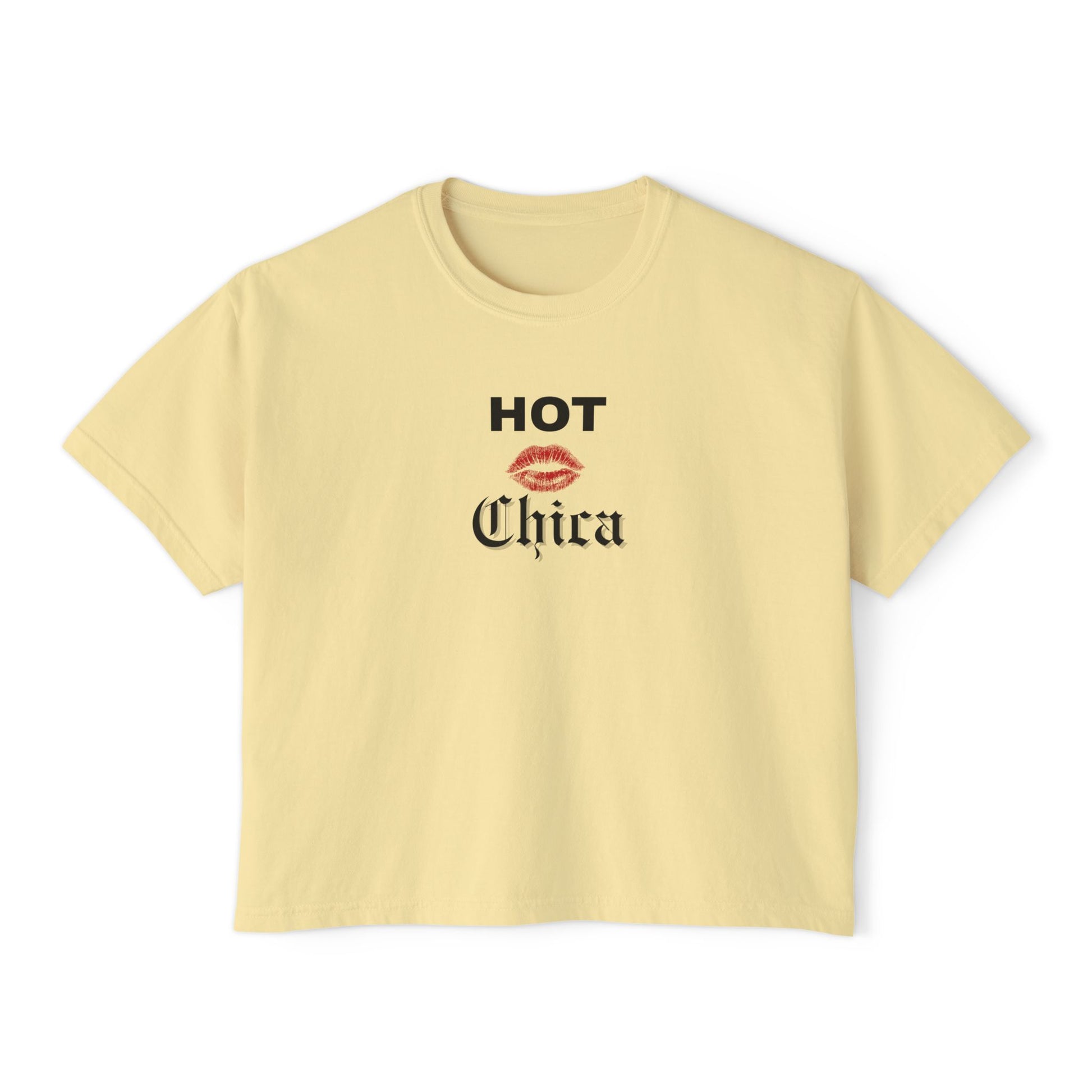 Hot Chica Boxy Tee - Latina Muscle