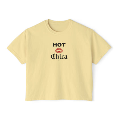 Hot Chica Boxy Tee - Latina Muscle
