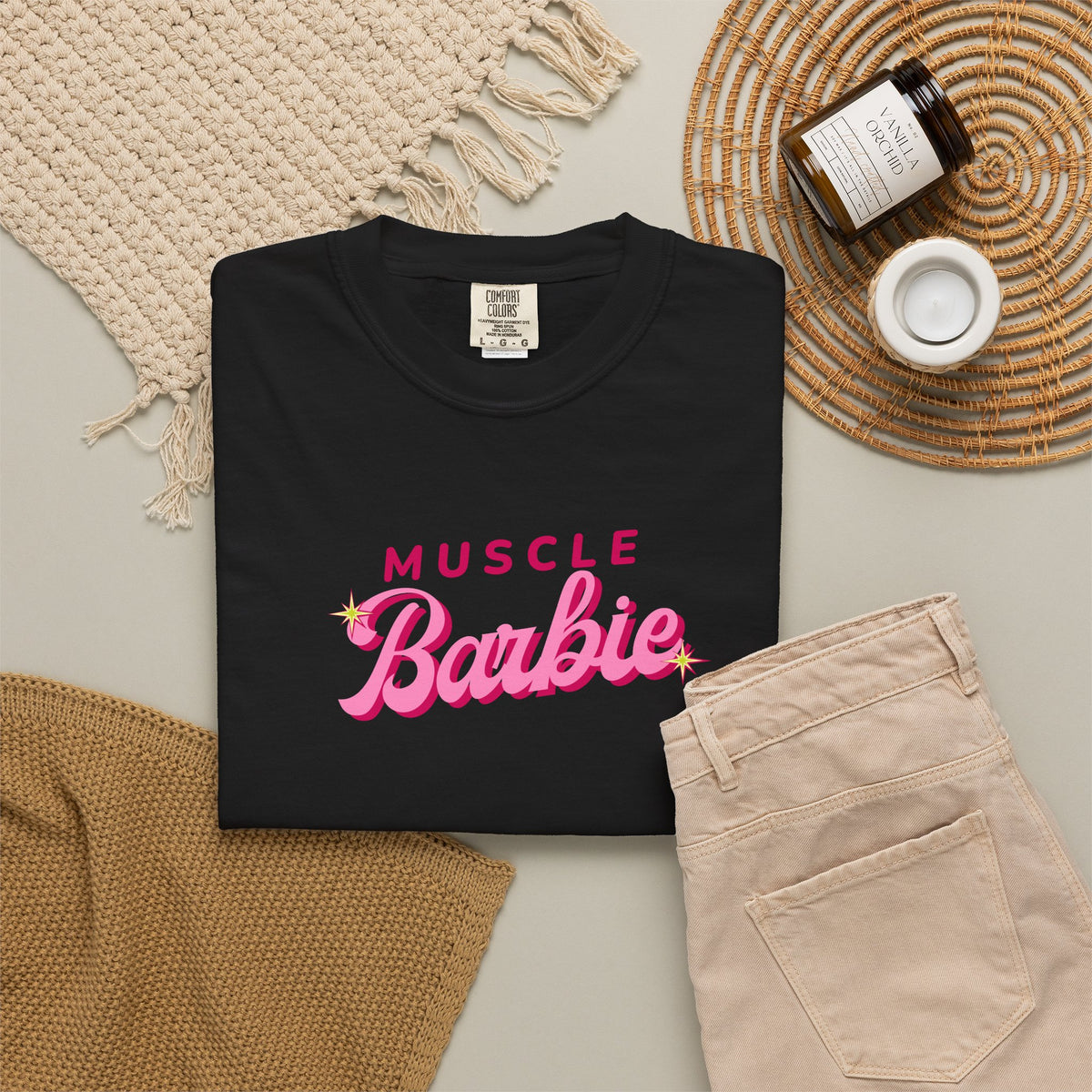 Muscle Barbie Tee - Latina Muscle