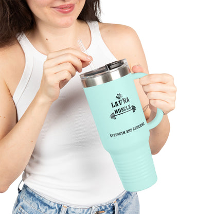 Latina Muscle Insulated Travel Tumbler - Latina Muscle
