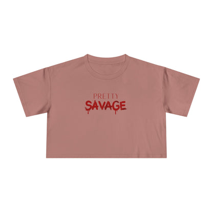 Pretty Savage Crop Top - Latina Muscle