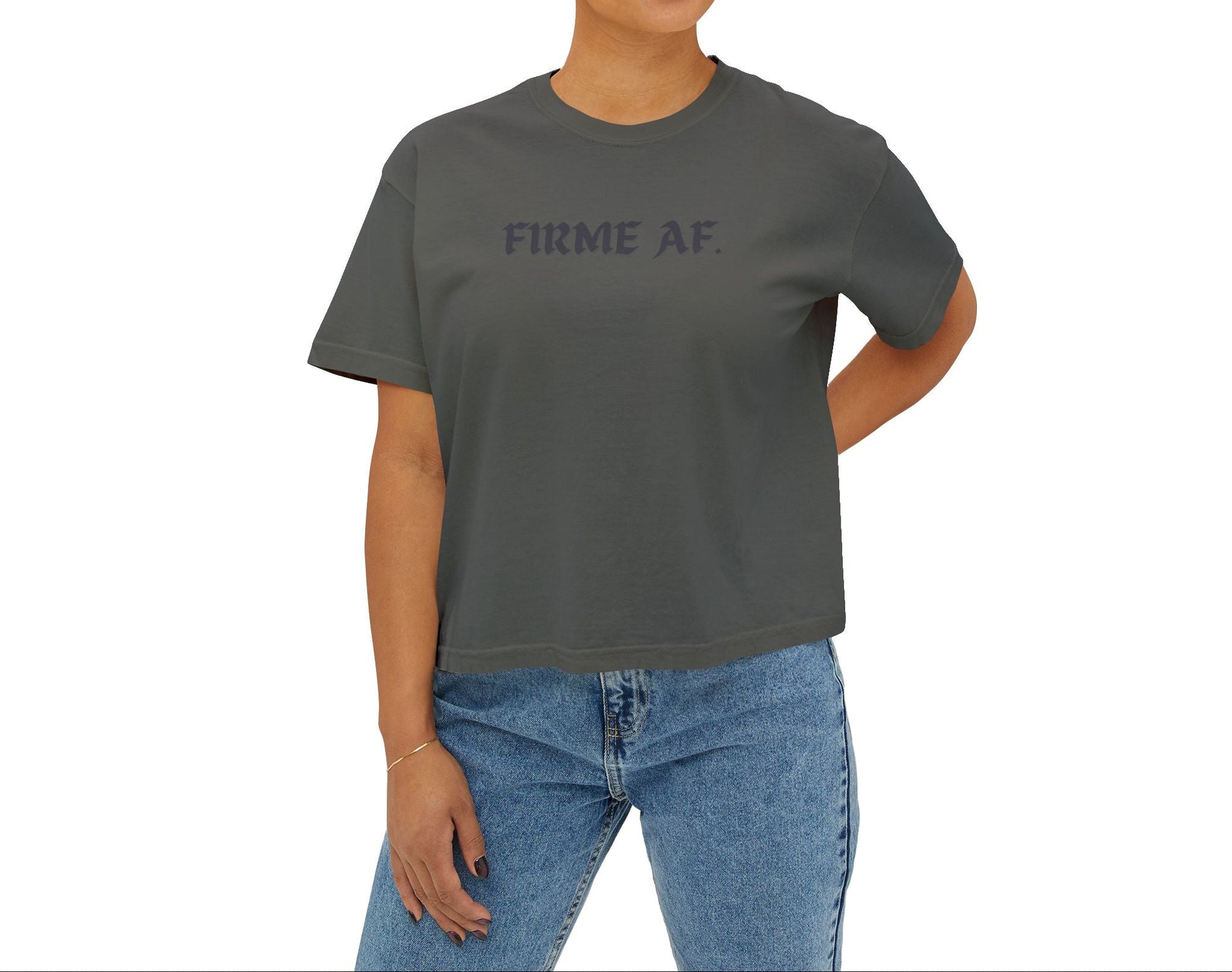 Firme AF Boxy Tee - Latina Muscle