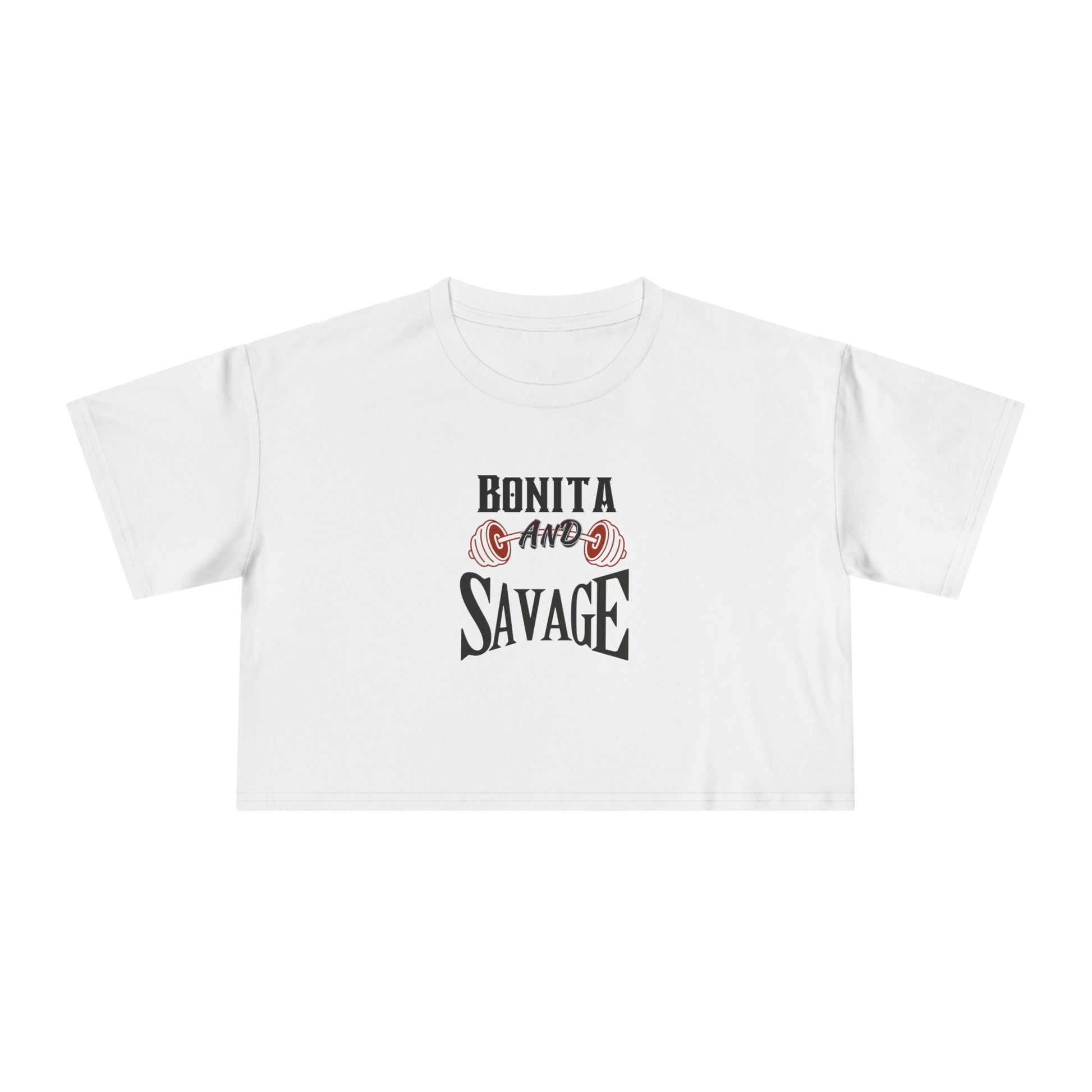 Bonita and Savage Crop Top - Latina Muscle