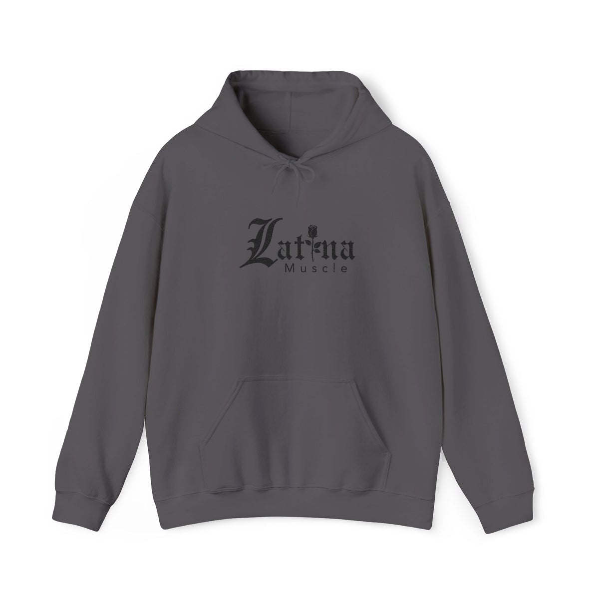 Latina Muscle Hoodie- Rose Design - Latina Muscle