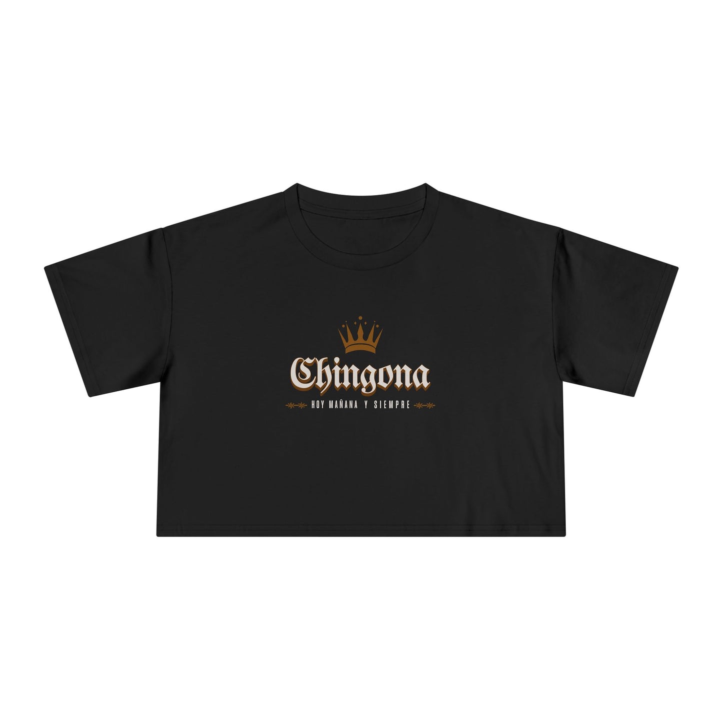 Chingona Crown Crop Top - Latina Muscle