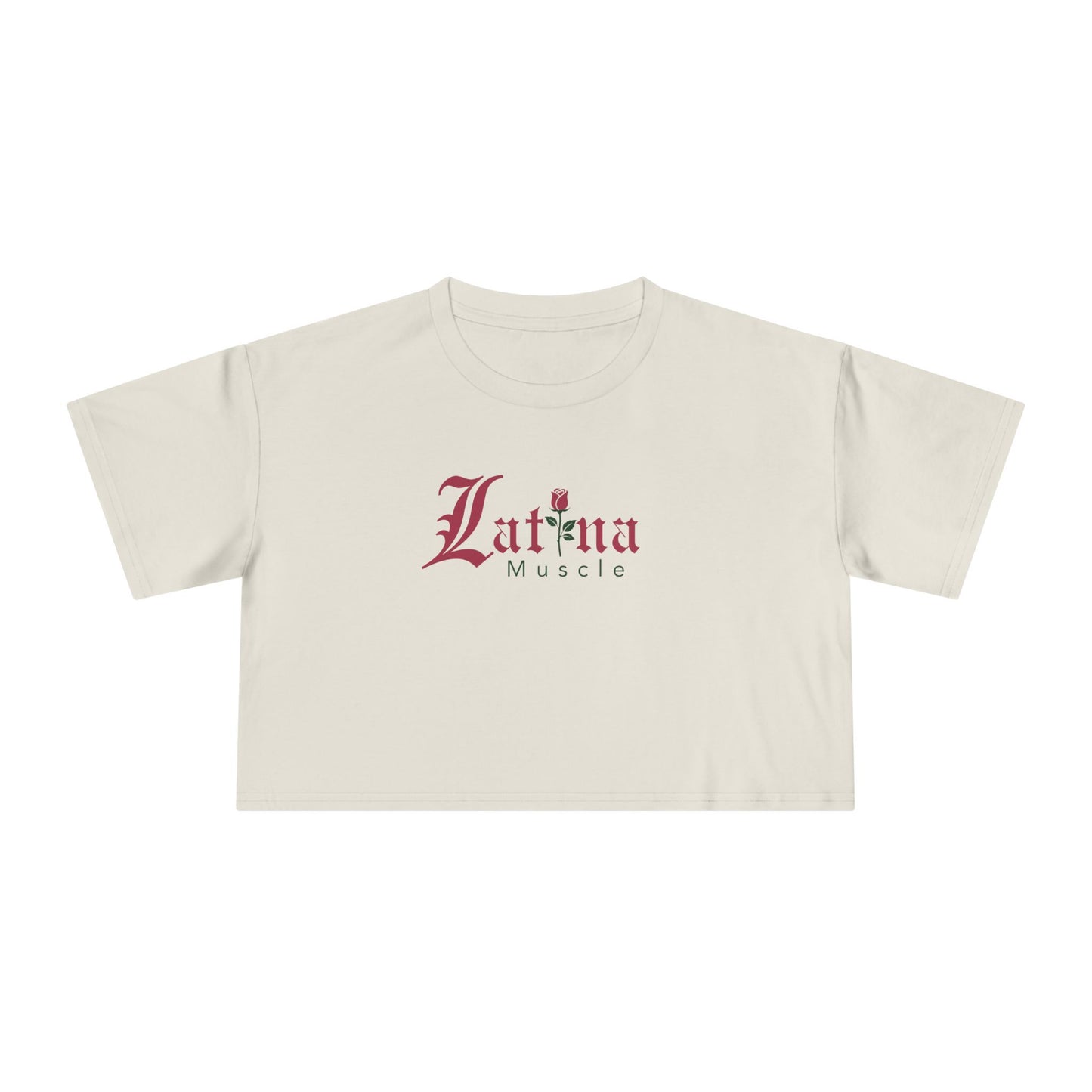 Latina Muscle Crop Top - Rose Edition - Latina Muscle
