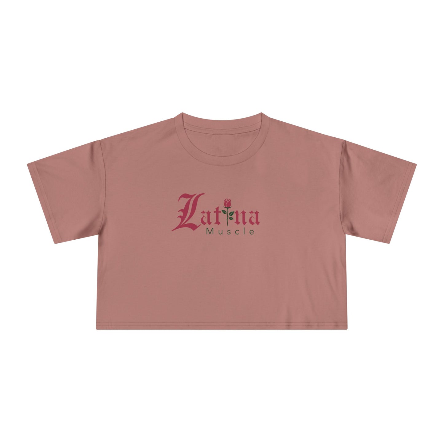 Latina Muscle Crop Top - Rose Edition - Latina Muscle