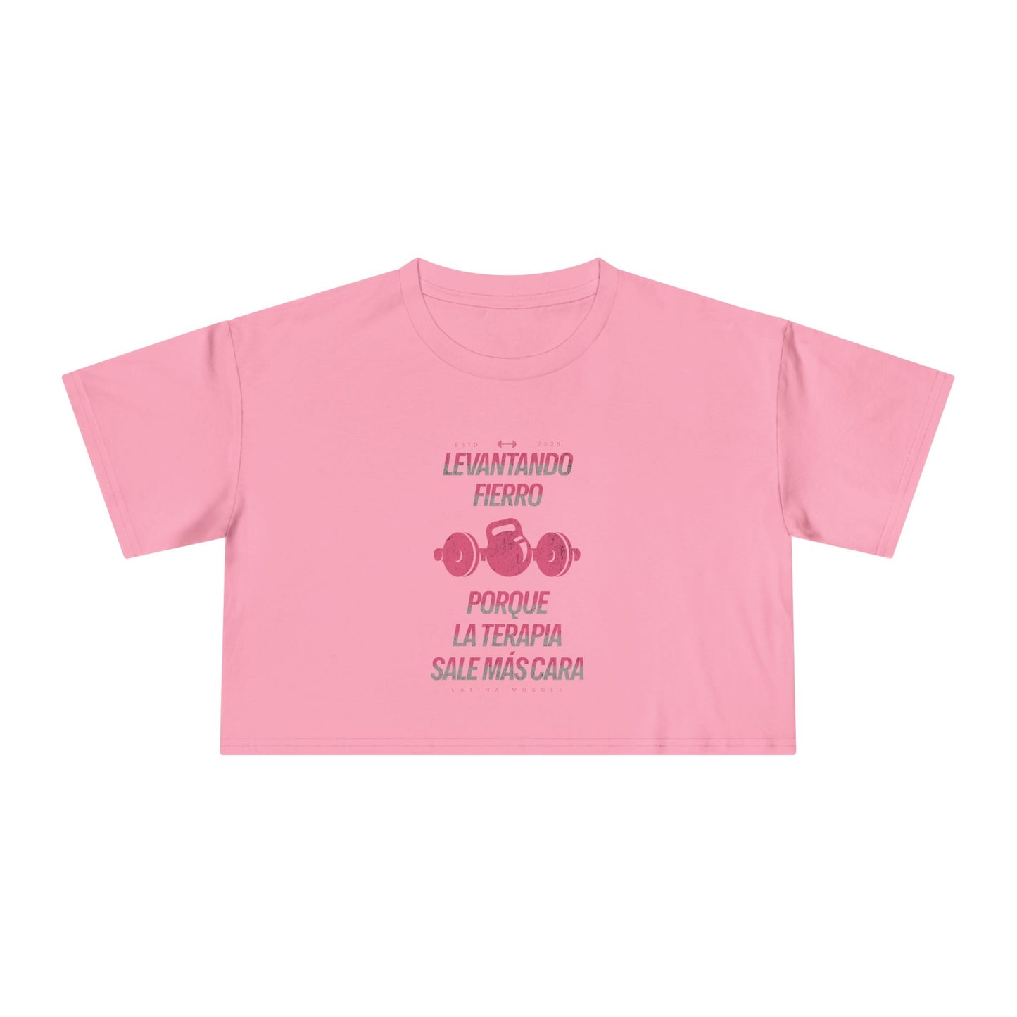 Levantando Fierro Crop Top - Latina Muscle
