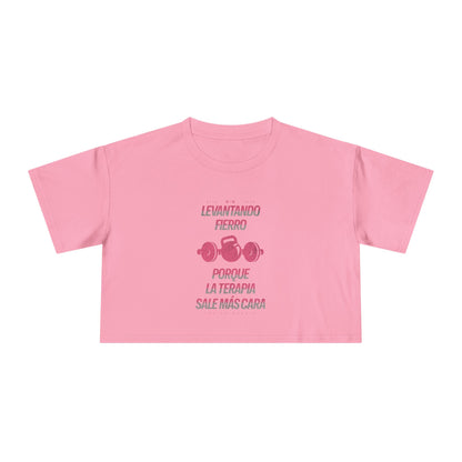 Levantando Fierro Crop Top - Latina Muscle