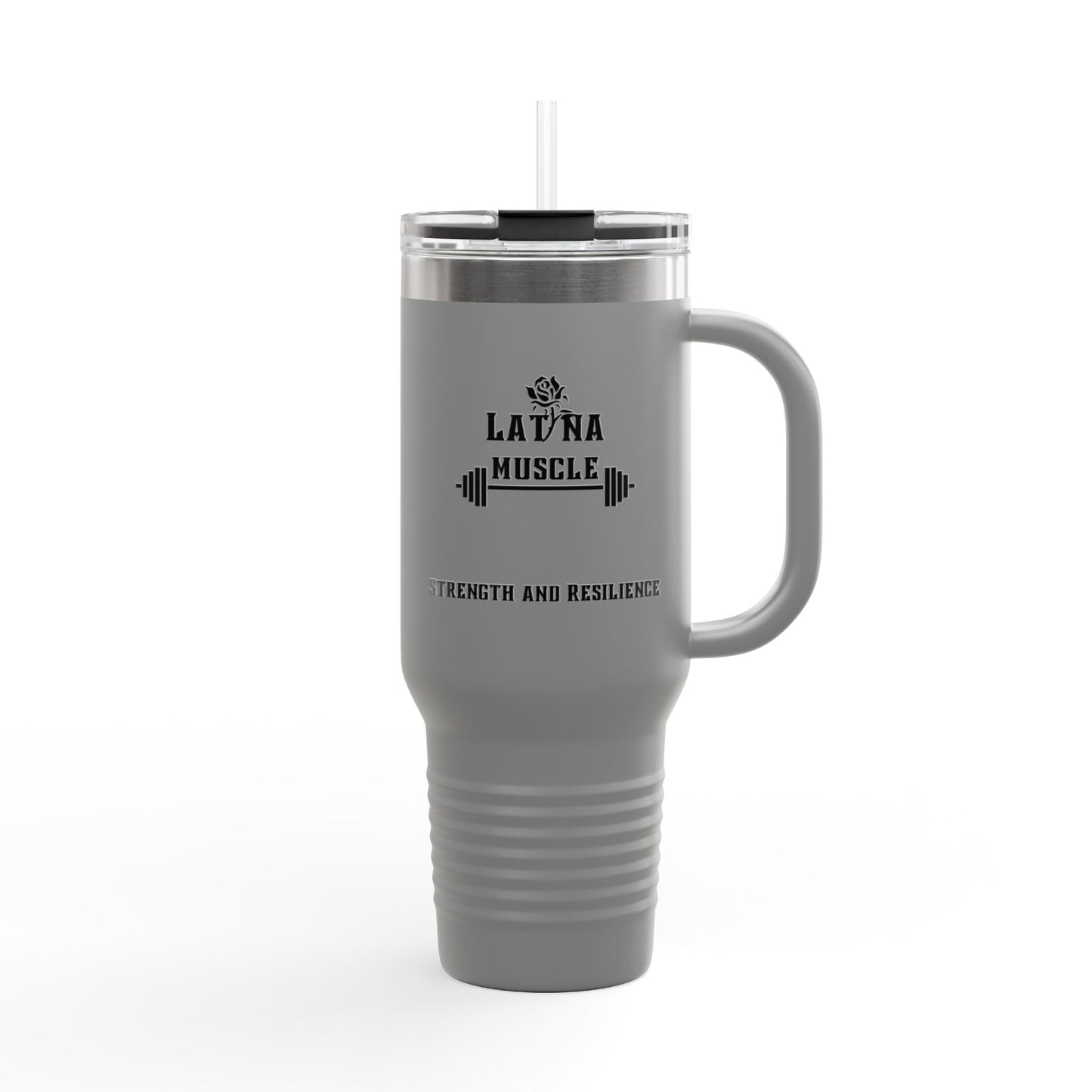 Latina Muscle Insulated Travel Tumbler - Latina Muscle