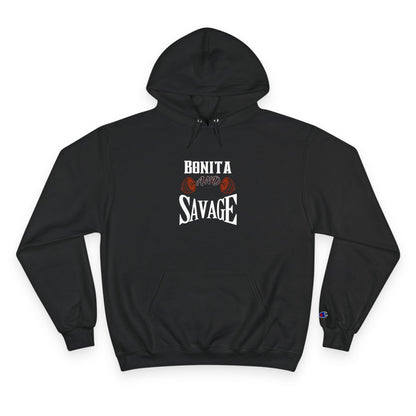Bonita And Savage Champion Hoodie - Latina Muscle