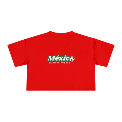 México Siempre Fuerte Crop Top