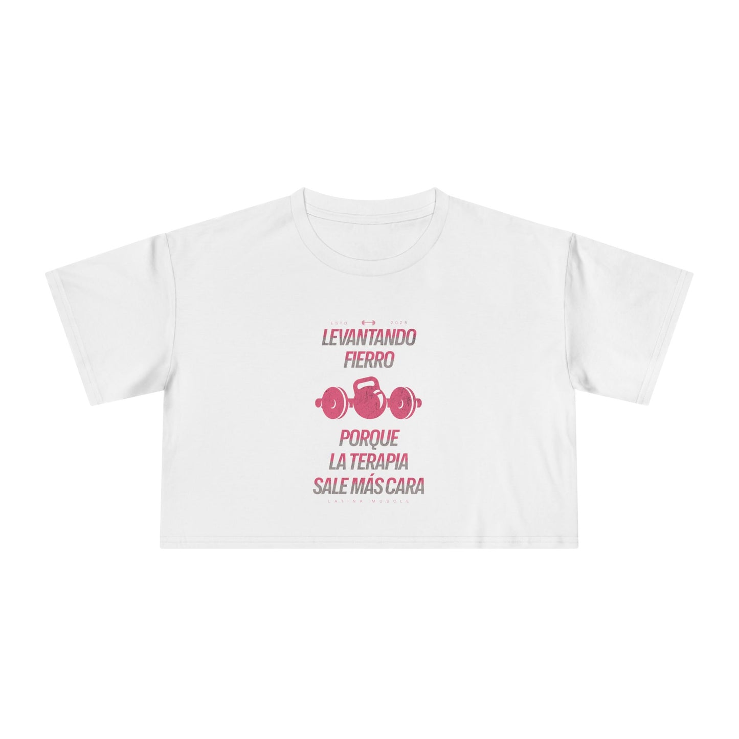 Levantando Fierro Crop Top - Latina Muscle