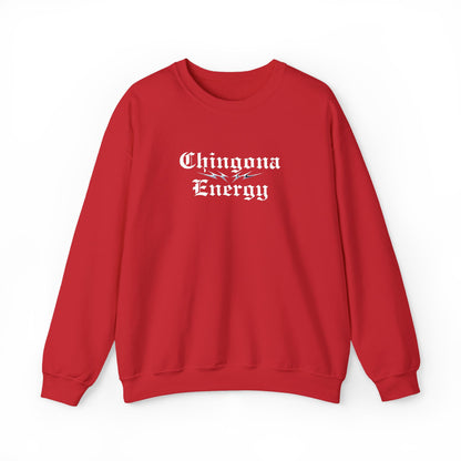 Chingona Energy - Embroidered Sweater