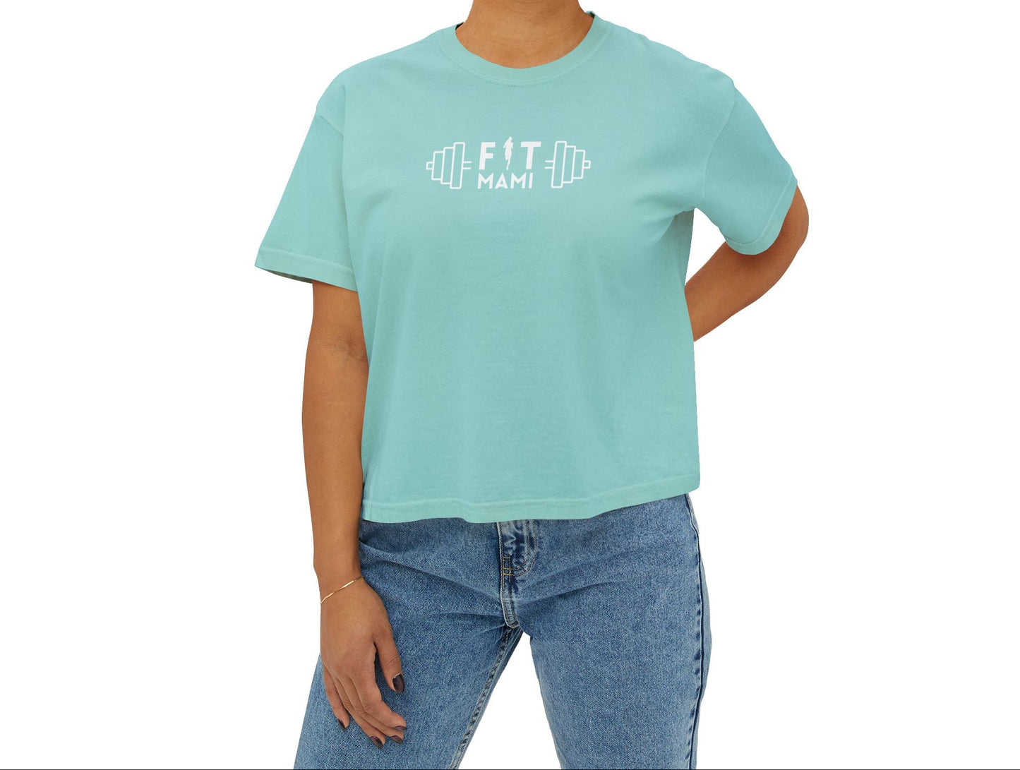 Fit Mami Boxy Tee - Latina Muscle