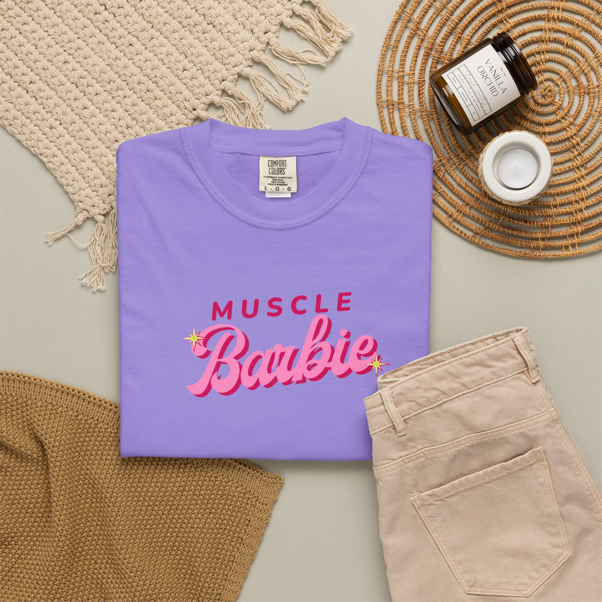 Muscle Barbie Tee - Latina Muscle