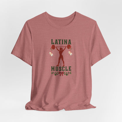Latina Muscle Christmas Tee