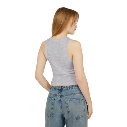 Pretty Savage Micro Rib Tank Top - Latina Muscle