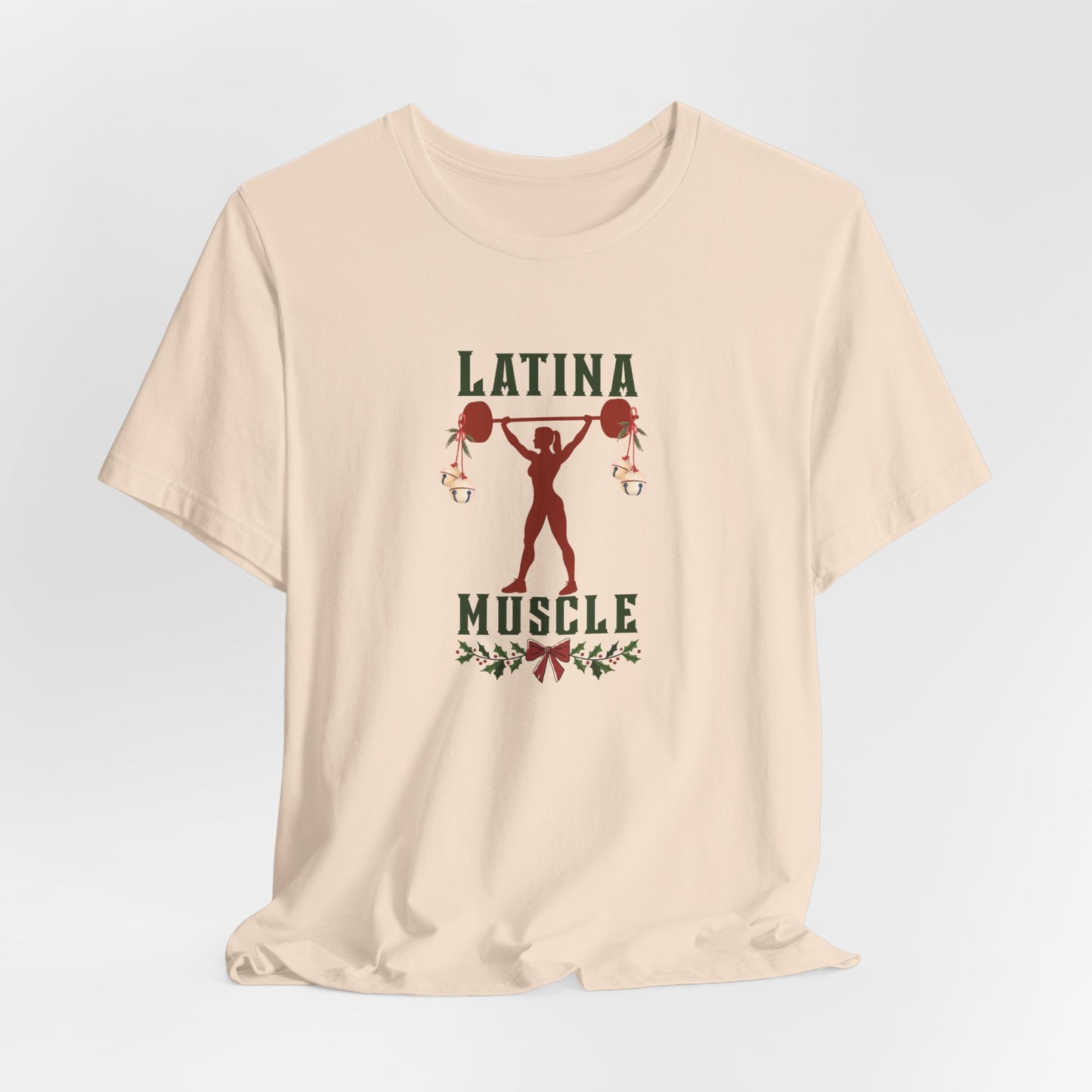 Latina Muscle Christmas Tee