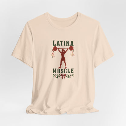 Latina Muscle Christmas Tee