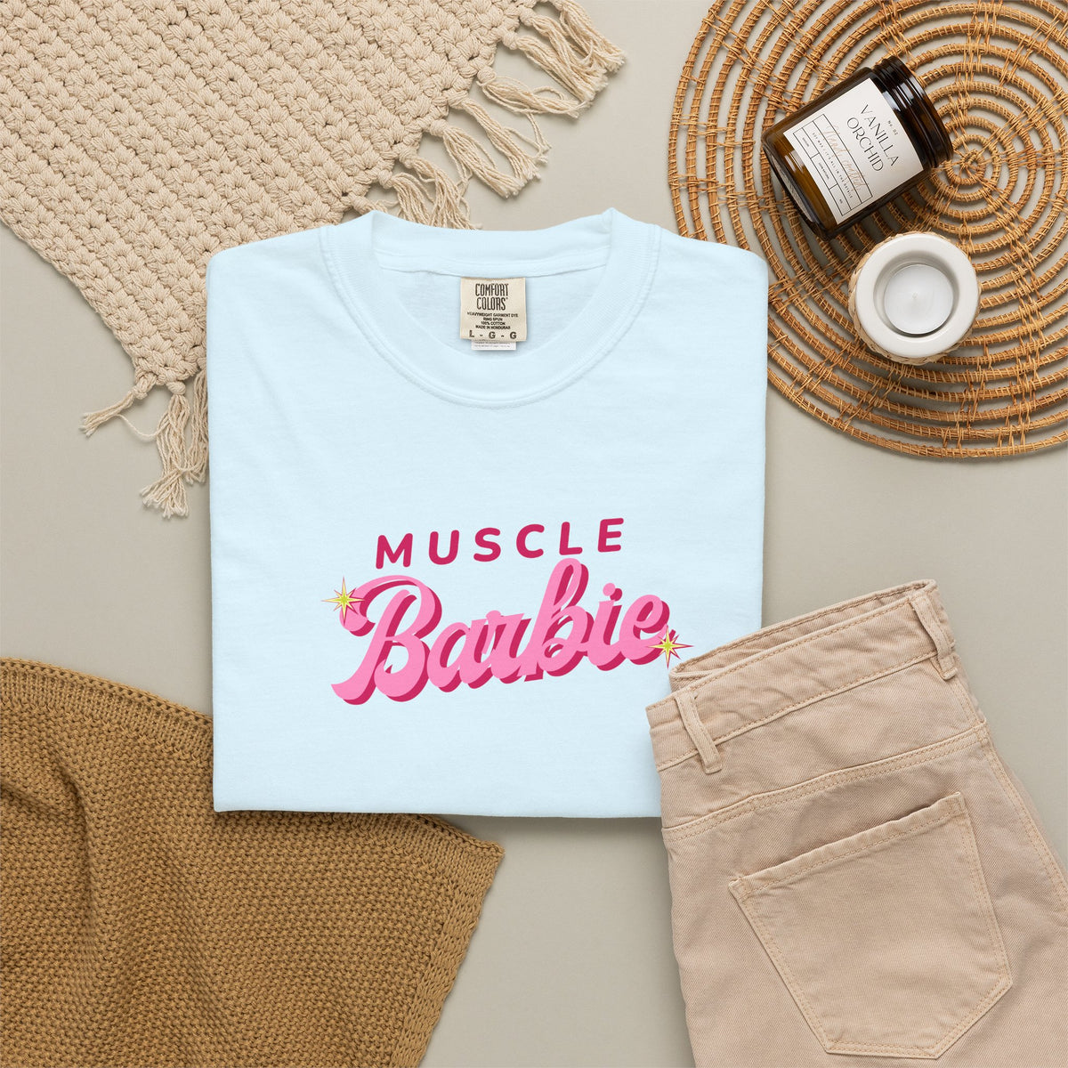 Muscle Barbie Tee - Latina Muscle