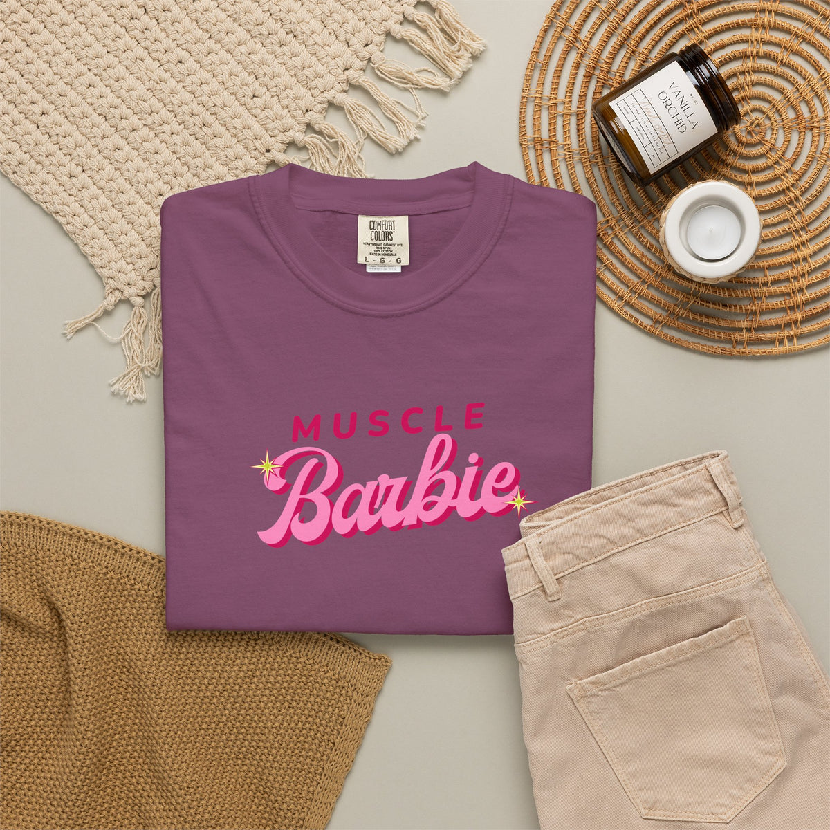 Muscle Barbie Tee - Latina Muscle