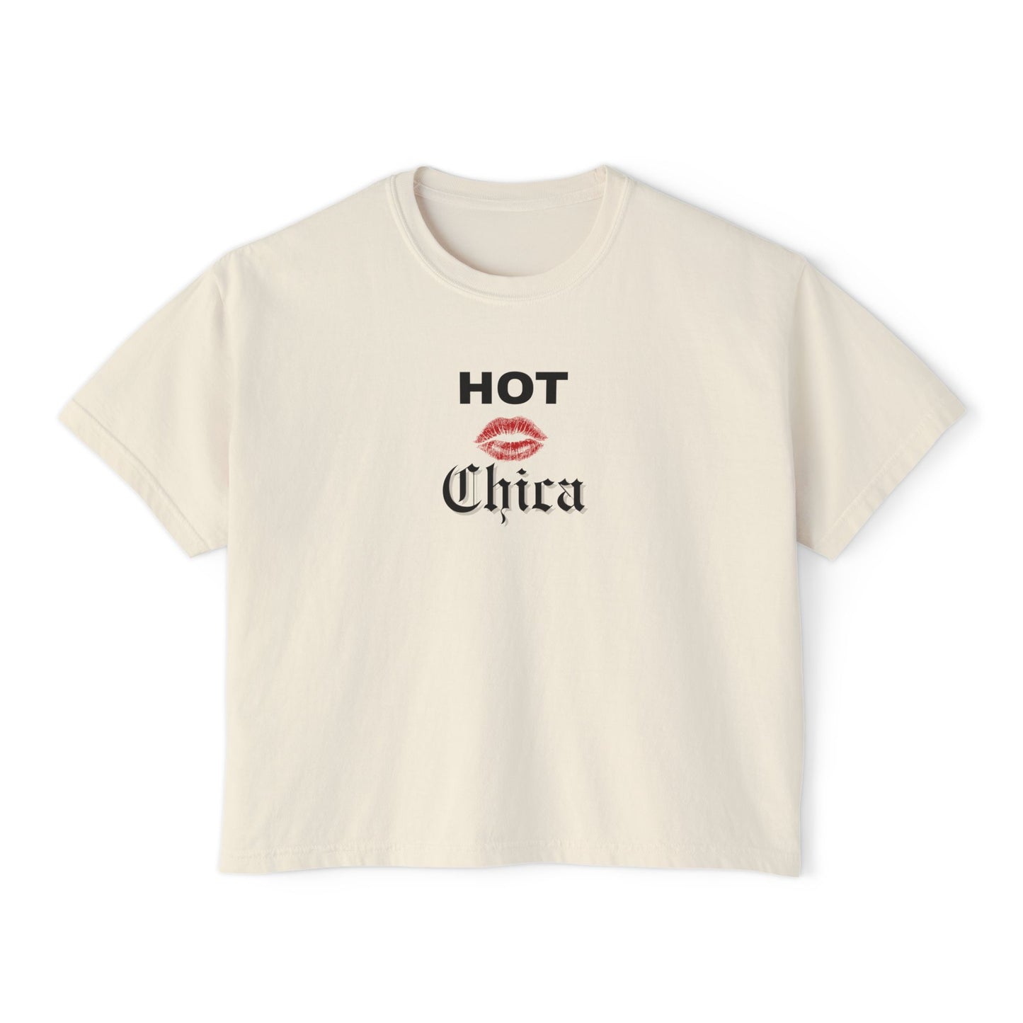 Hot Chica Boxy Tee - Latina Muscle