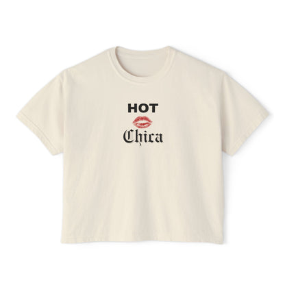 Hot Chica Boxy Tee - Latina Muscle
