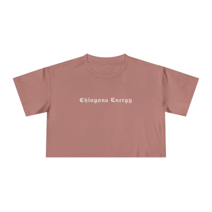 Chingona Energy Women's Crop Top - Latina Muscle