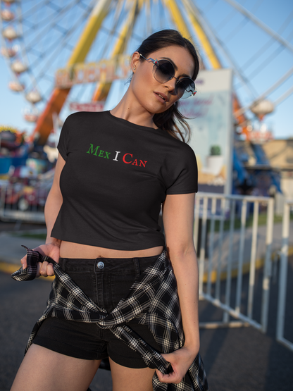 Mex I Can Crop Top - Latina Muscle