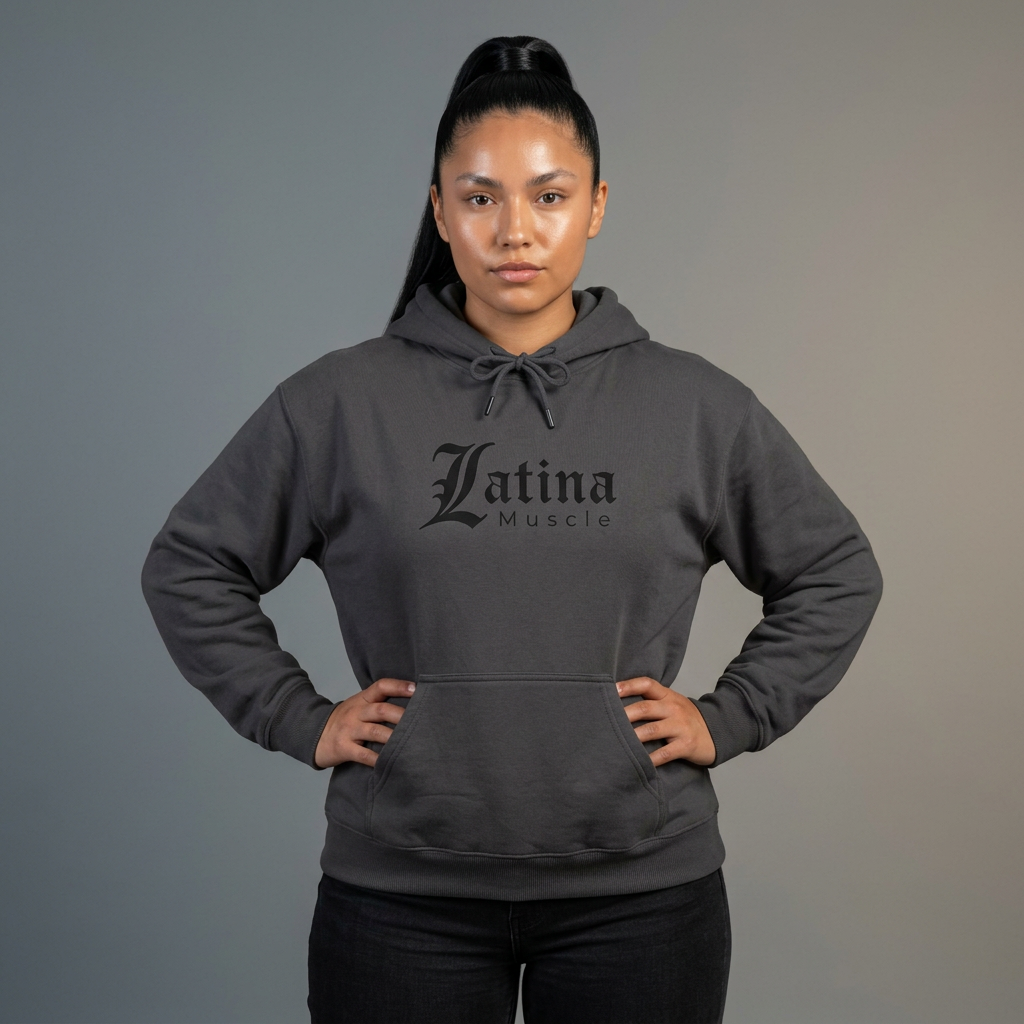 Latina Muscle  Embroidered Hoodie - Latina Muscle