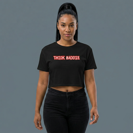 Thick Baddie Crop Top - Latina Muscle