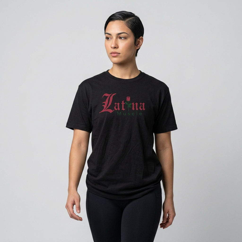Latina Muscle Tee — Rose Edition - Latina Muscle