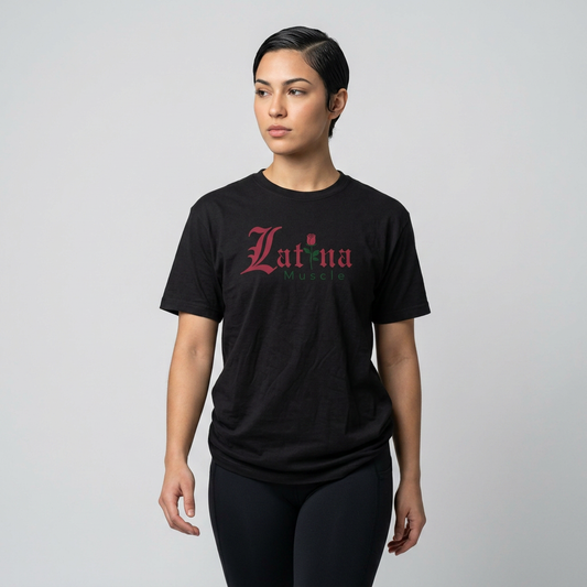 Latina Muscle Tee — Rose Edition - Latina Muscle