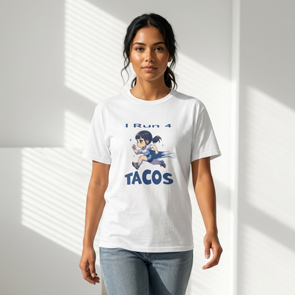 I Run 4 Tacos Tee - Latina Muscle