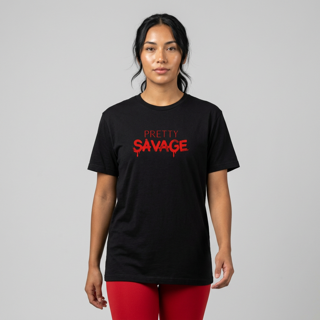 Pretty Savage Tee - Latina Muscle