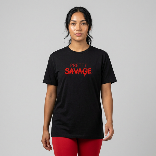 Pretty Savage Tee - Latina Muscle