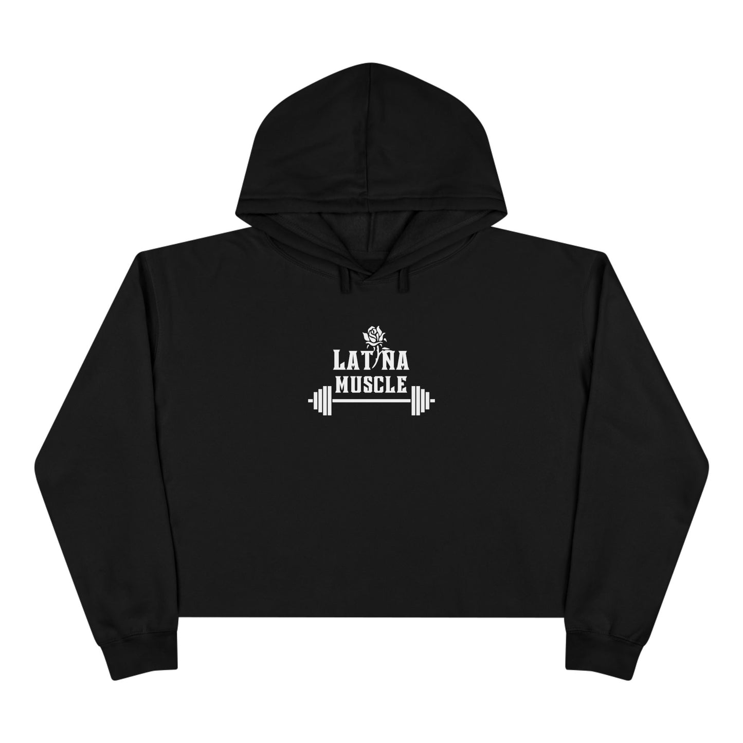 Latina Muscle Crop Hoodie