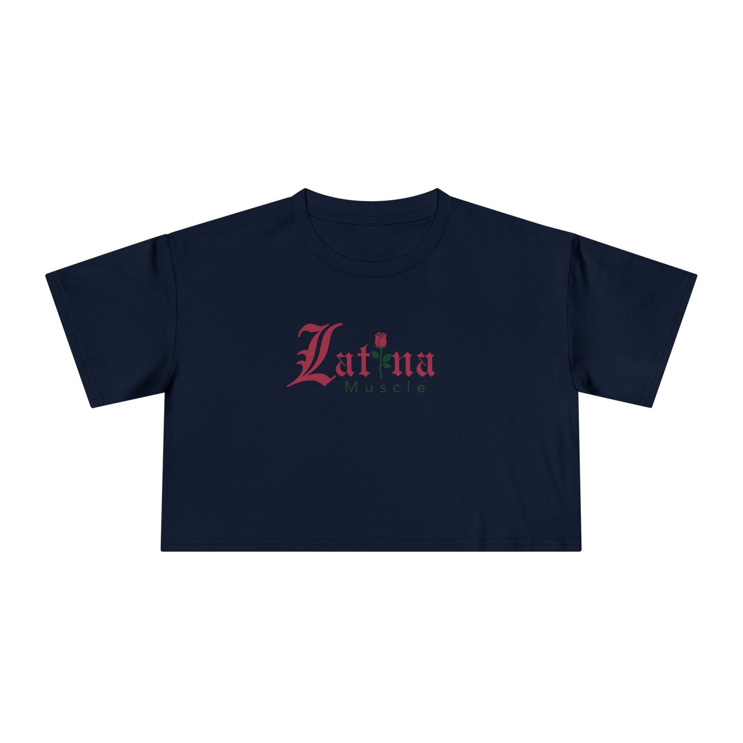 Latina Muscle Crop Top - Rose Edition - Latina Muscle