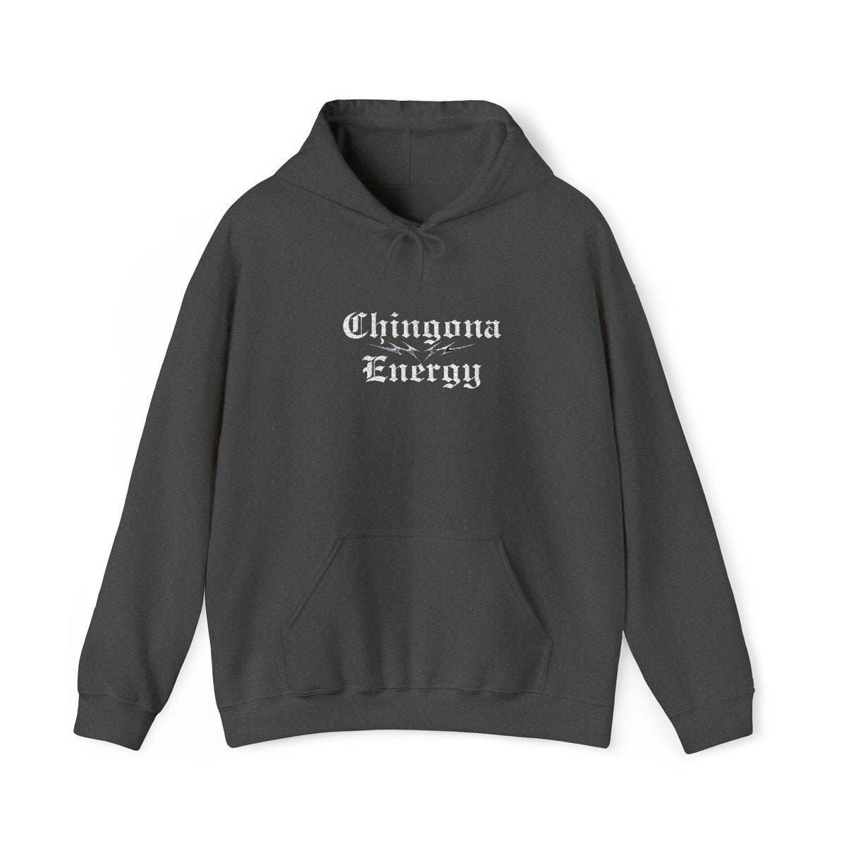 Chingona Energy- Embroidered Hoodie - Latina Muscle