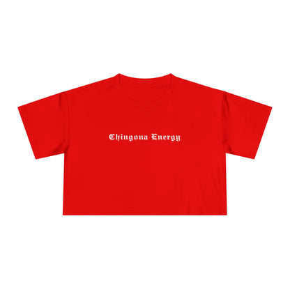 Chingona Energy Women's Crop Top - Latina Muscle