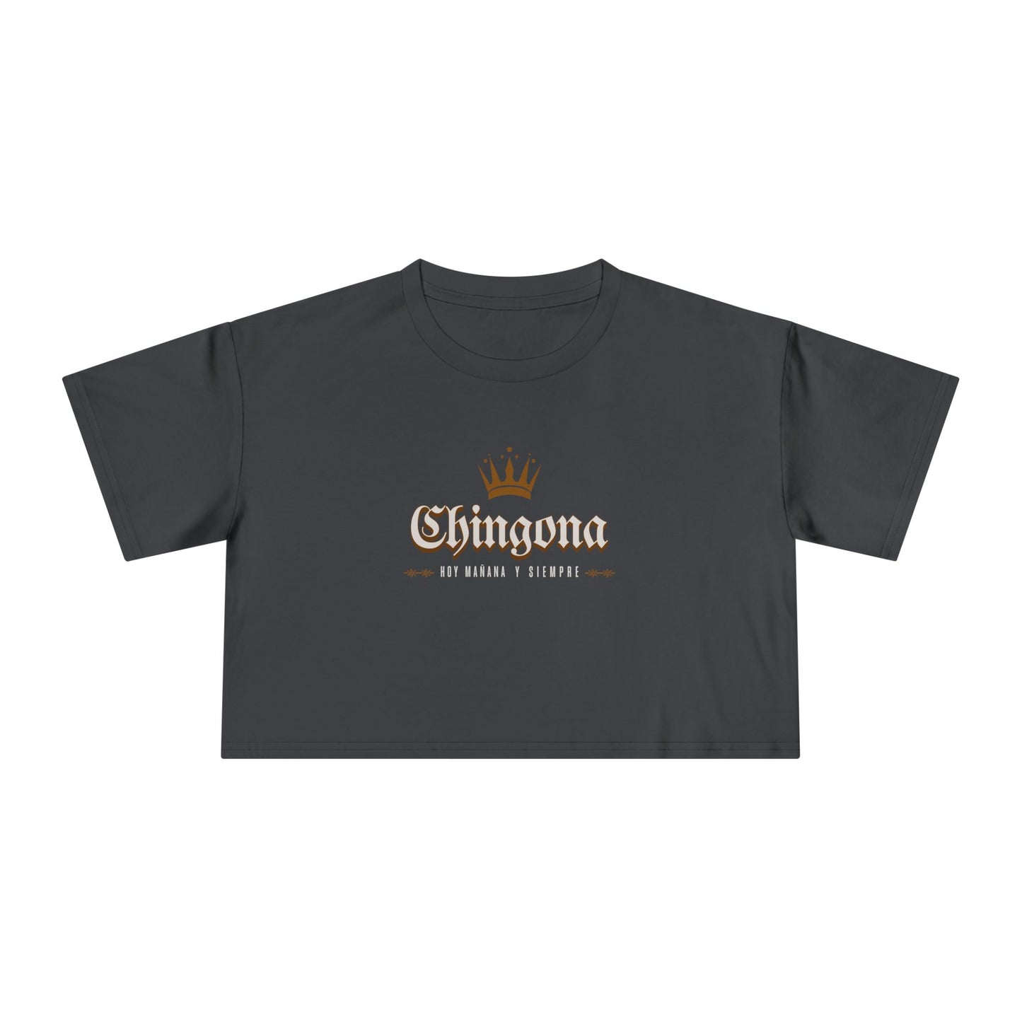 Chingona Crown Crop Top - Latina Muscle